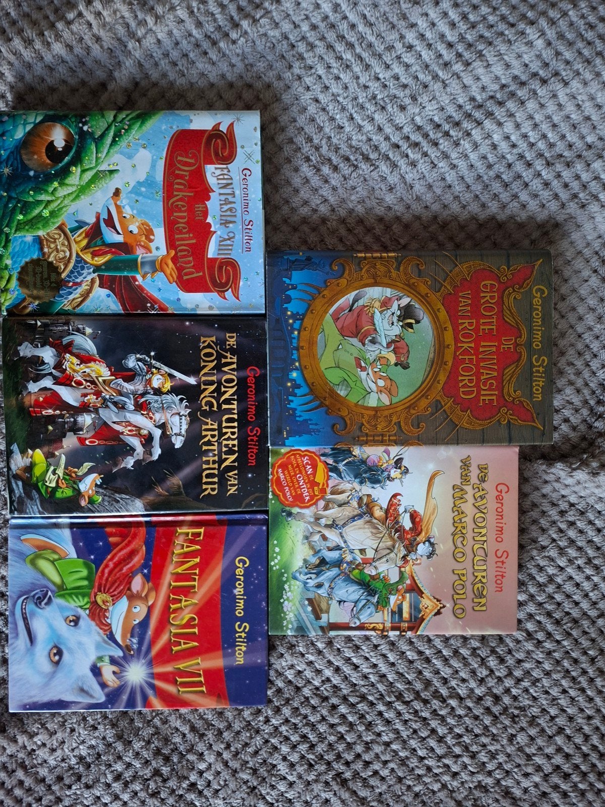 Geronimo Stilton boeken set, Boeken, Geronimo Stilton, Sprookjes, Ophalen, Gelezen