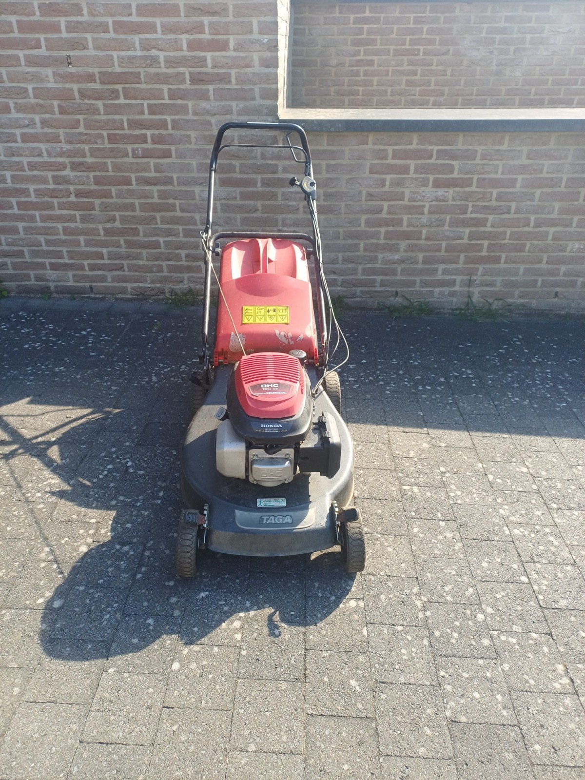 Grasmaaier honda zelftrekker, Enlèvement