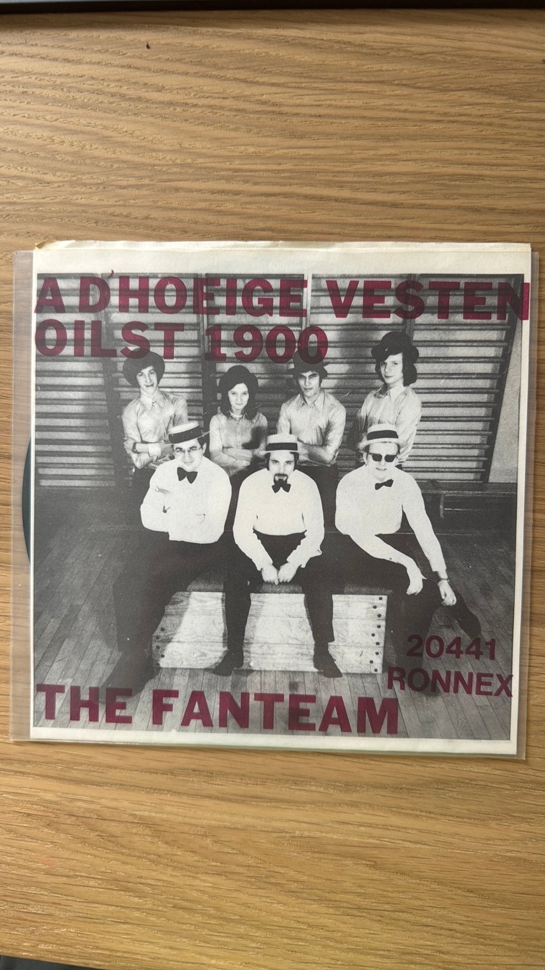 The Fanteam – A Dhoerige Vesten, Ophalen, Zo goed als nieuw
