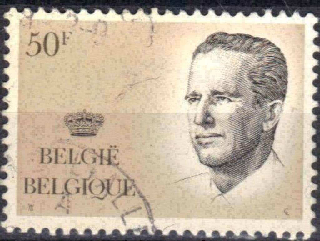 Belgie 1984 - Yvert 2126/OBP 2127 - Koning Boudewijn (ST), Postzegels en Munten, Verzenden, Gestempeld, Gestempeld