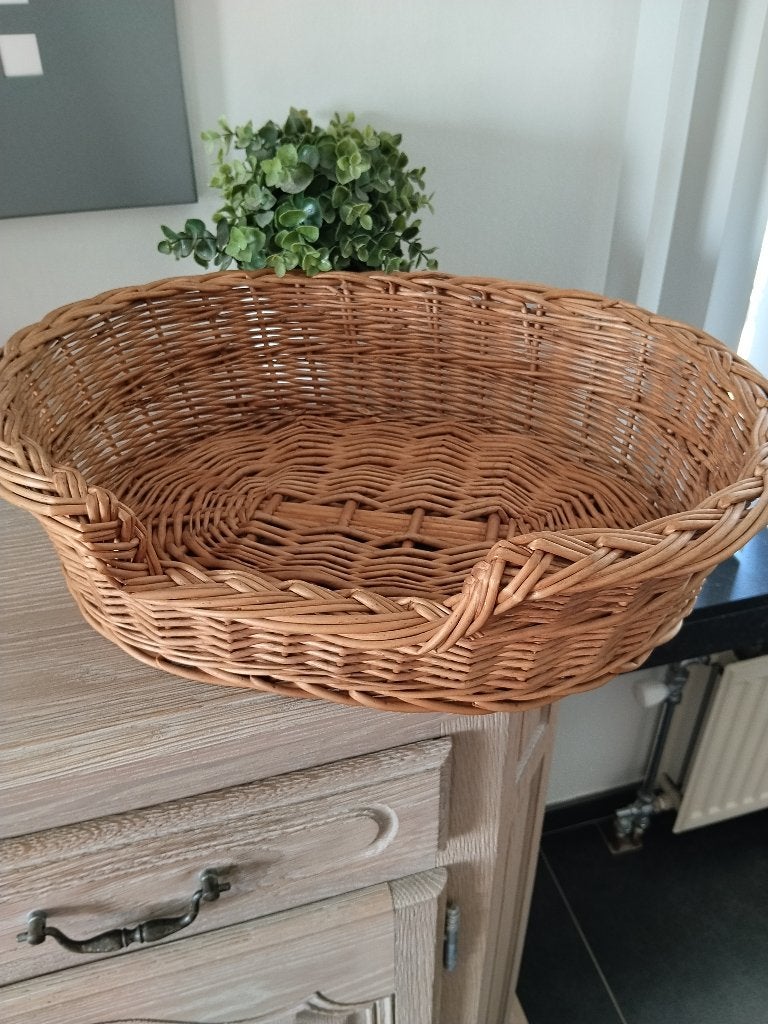 Rotan honden/katten mand, Dieren en Toebehoren, Ophalen of Verzenden, Zo goed als nieuw, Riet
