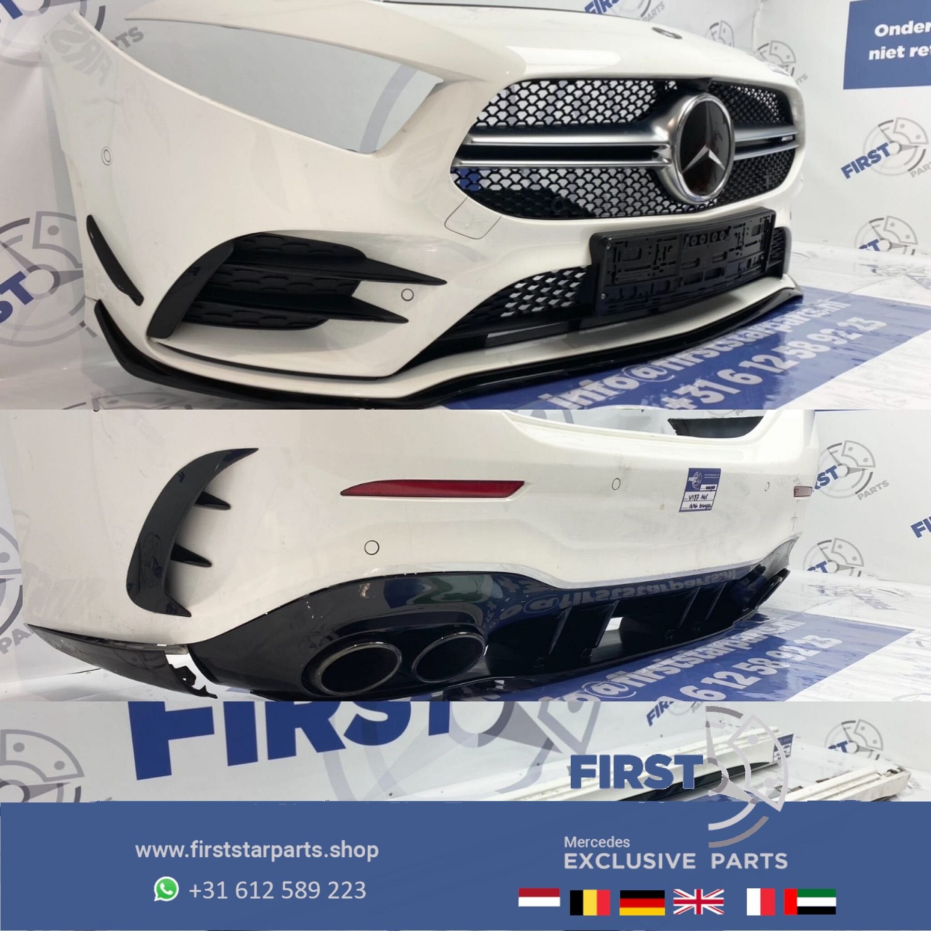 W177 V177 A45 AMG PERFORMANCE PAKKET WIT origineel Mercedes, Utilisé, Avant, -, -