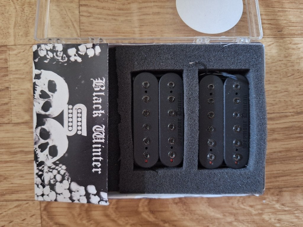 Seymour Duncan Blackened Black Winter Set, Muziek en Instrumenten, Ophalen of Verzenden, Gebruikt, Elektrische gitaar
