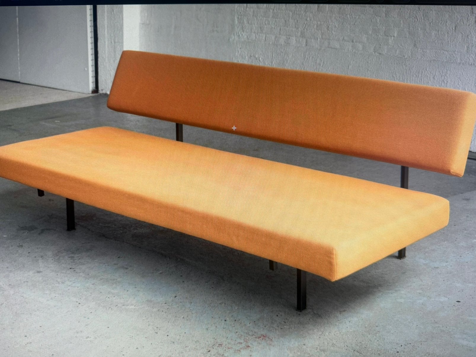 3-zitsbank/ dagbed '540' van Gijs Van der Sluis, Ophalen, Zo goed als nieuw, Oranje