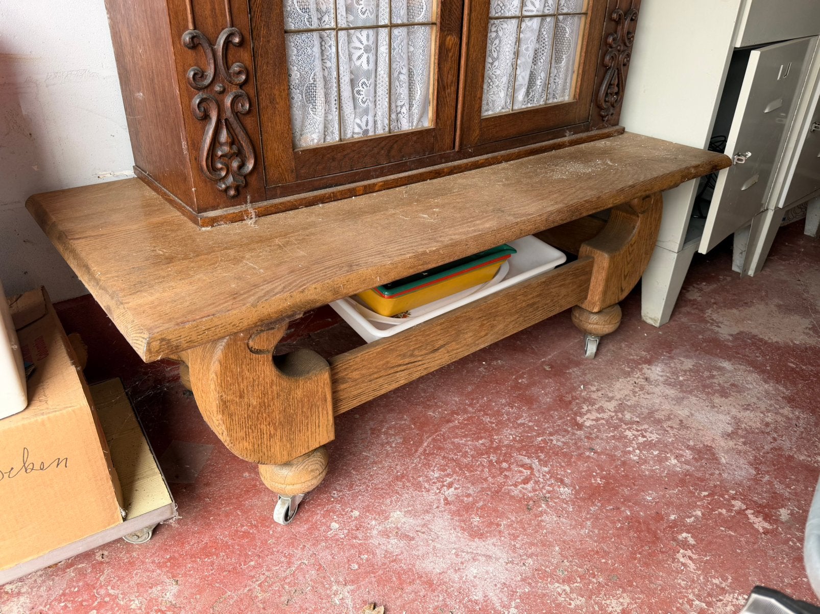 Salontafel, Ophalen, Gebruikt