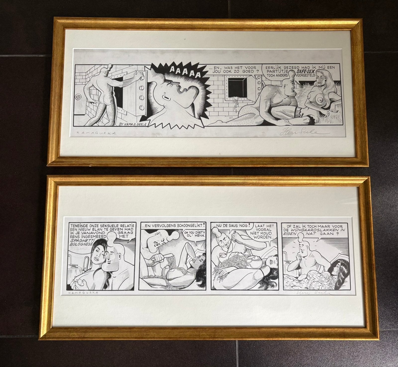 Originele tekeningen cowboy Henk, Enlèvement ou Envoi