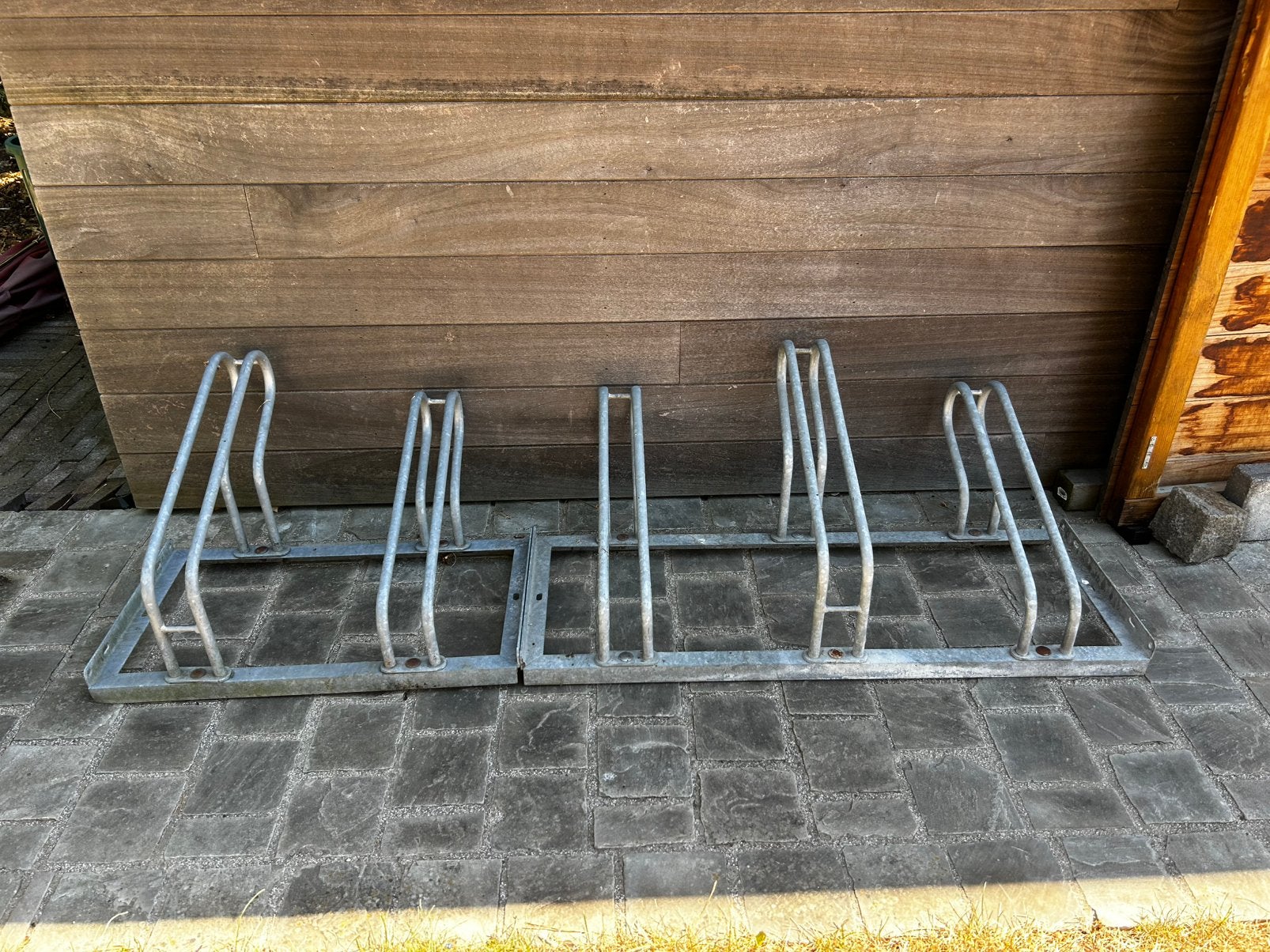 Fietsenrek, Fietsen en Brommers, Ophalen, Gebruikt