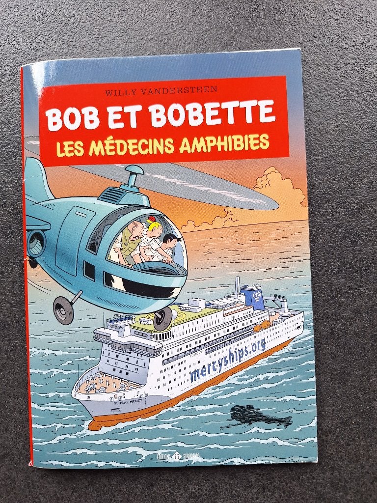 BD Bob et bobette - les médecins amphibies, Livres, BD, Une BD, Enlèvement, Comme neuf, Willy Vandersteen