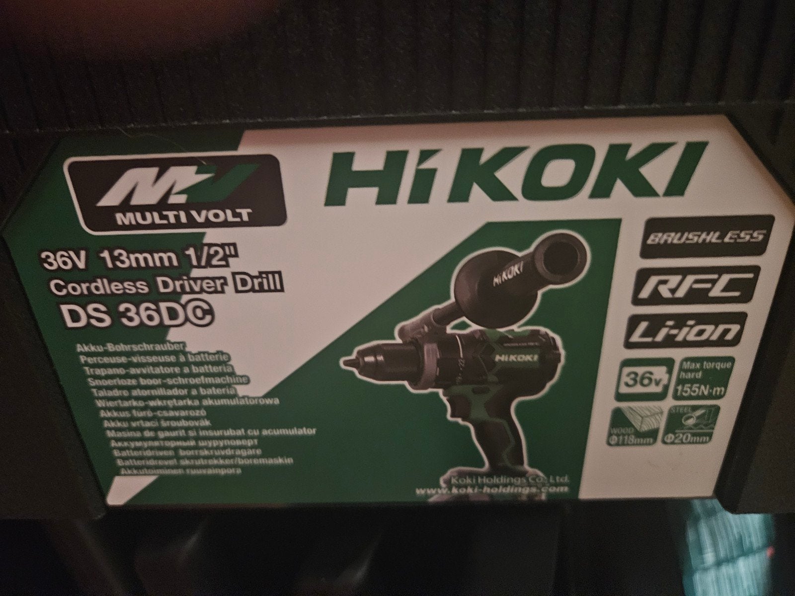 perceuse-visseuse sans fil HiKOKI DS 36DC, Enlèvement, Neuf, Perceuse