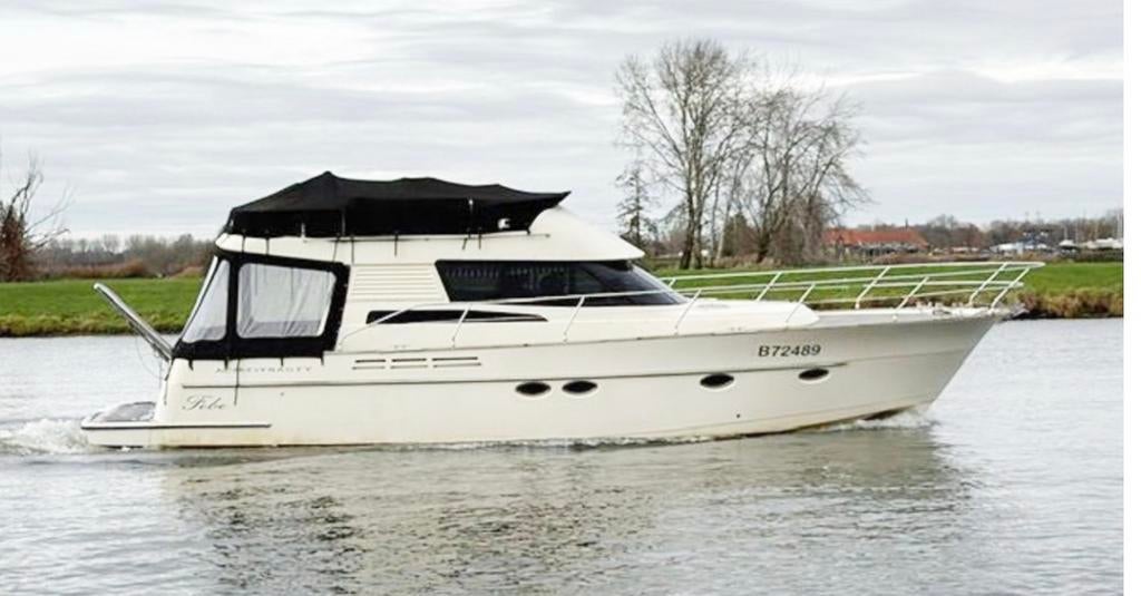 ACM Dynasty 43, Watersport en Boten, Motorboten en Motorjachten, Ophalen, Diesel, 12 meter of meer, Polyester