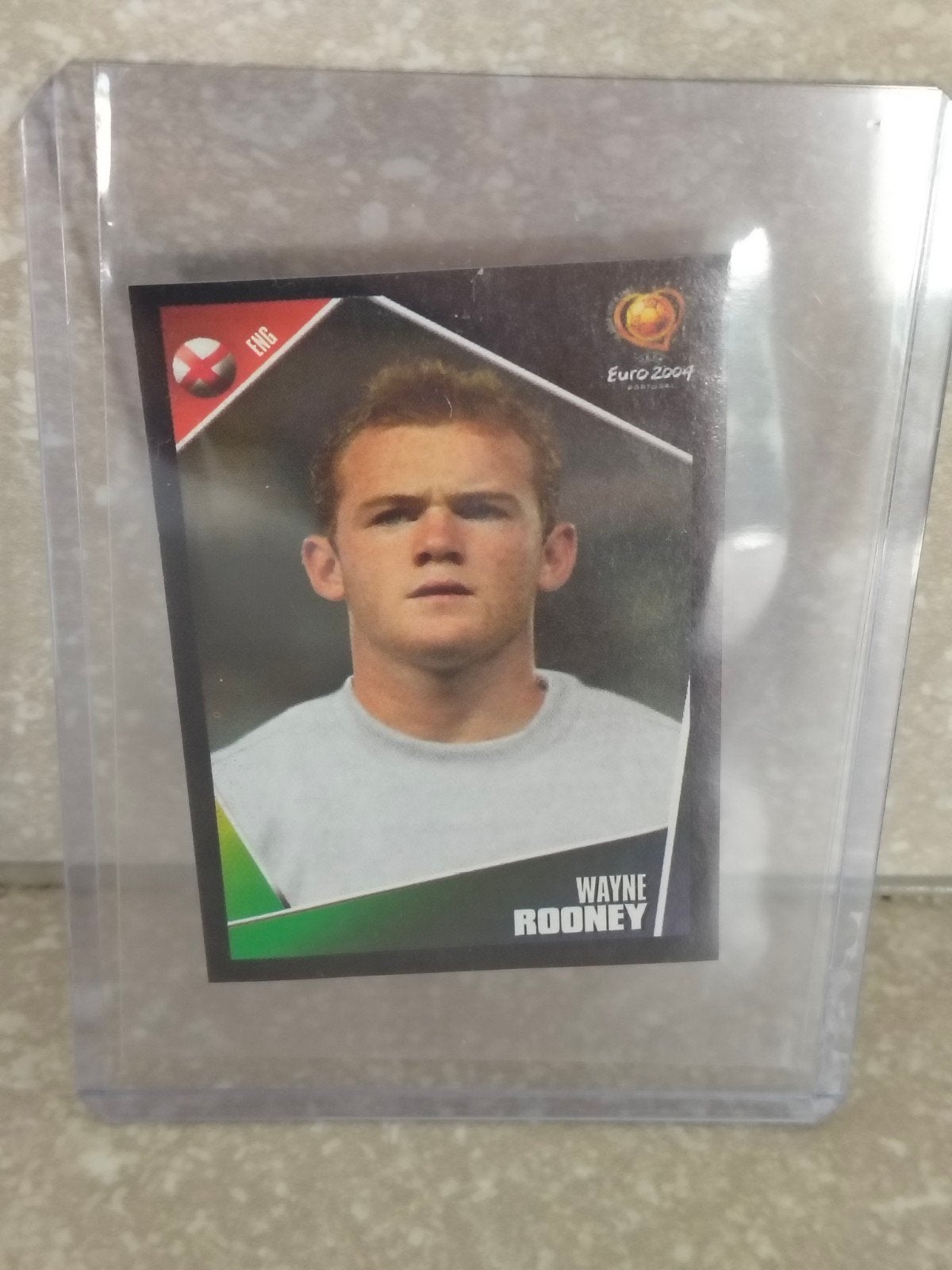 Panini sticker Euro 2004 Wayne Rooney Engeland, Ophalen of Verzenden, Sticker