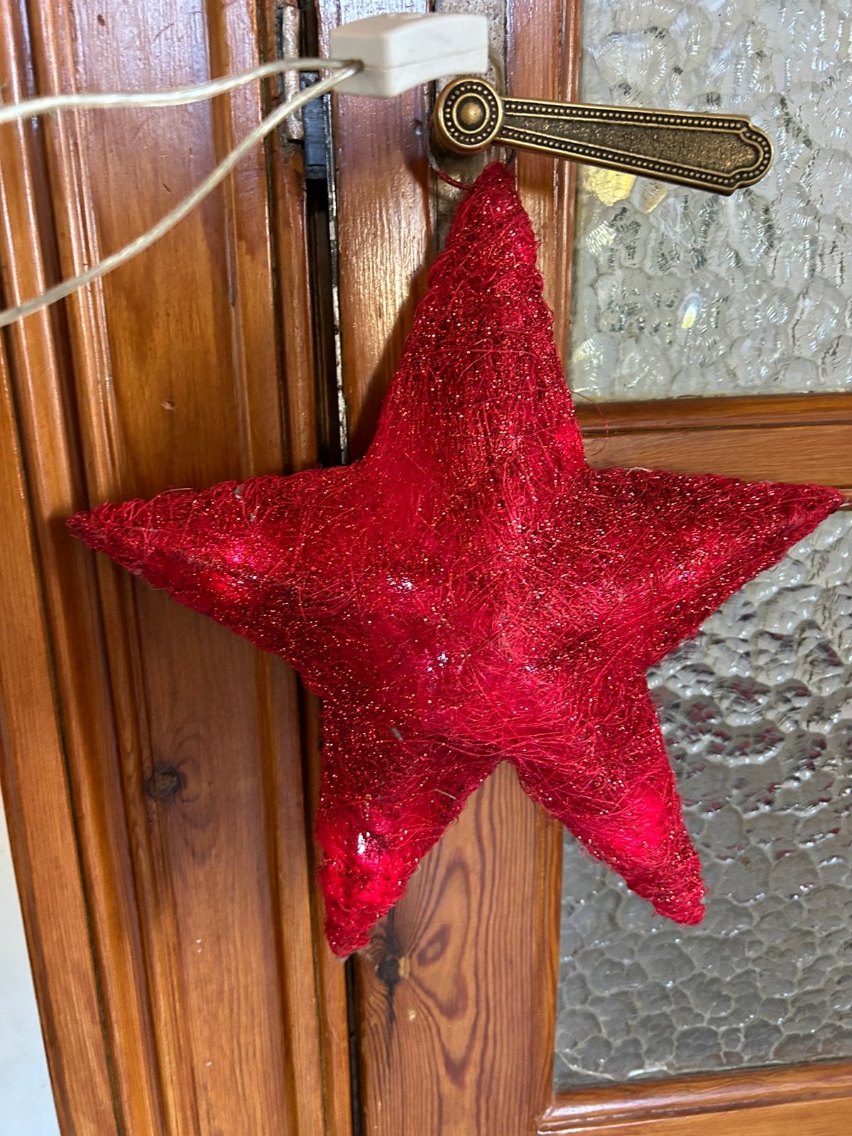 Decoratie lichtgevende ster, Ophalen of Verzenden, Gebruikt