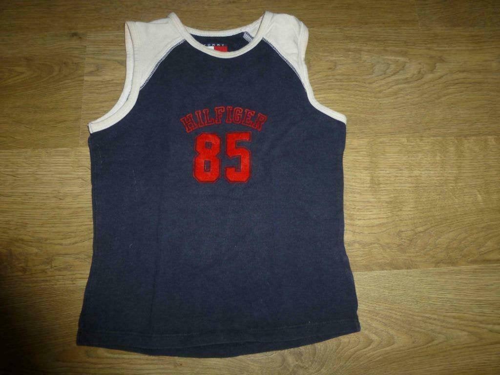 t-shirt zonder mouwen Tommy Hilfiger maat 116, Garçon, Enlèvement ou Envoi, Chemise ou À manches longues, Tommy Hilfiger