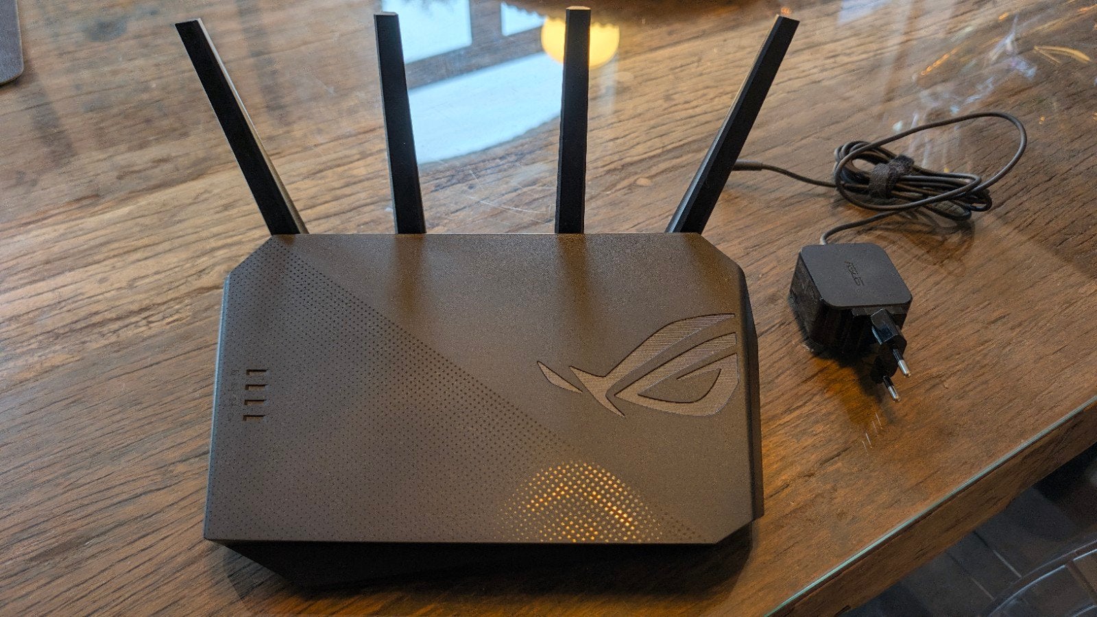Asus ROG GS-AX5400 Modem-Router, Computers en Software, Ophalen of Verzenden, Gebruikt, Router met modem, ASUS ROG