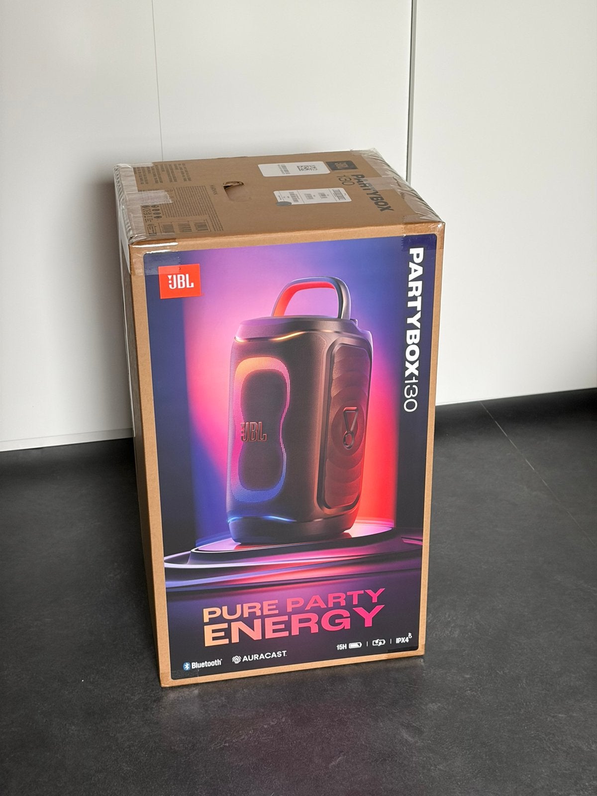 JBL PartyBox 130 Zwart, Enlèvement, Neuf, Haut-parleur(s)