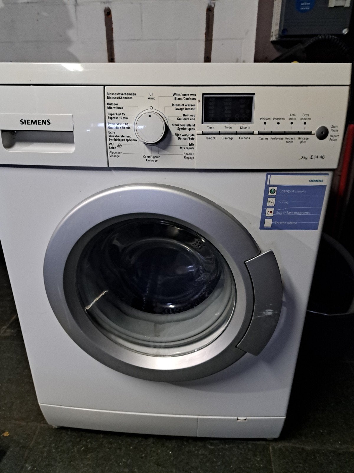 Wasmachine Siemens 7kg, Ophalen