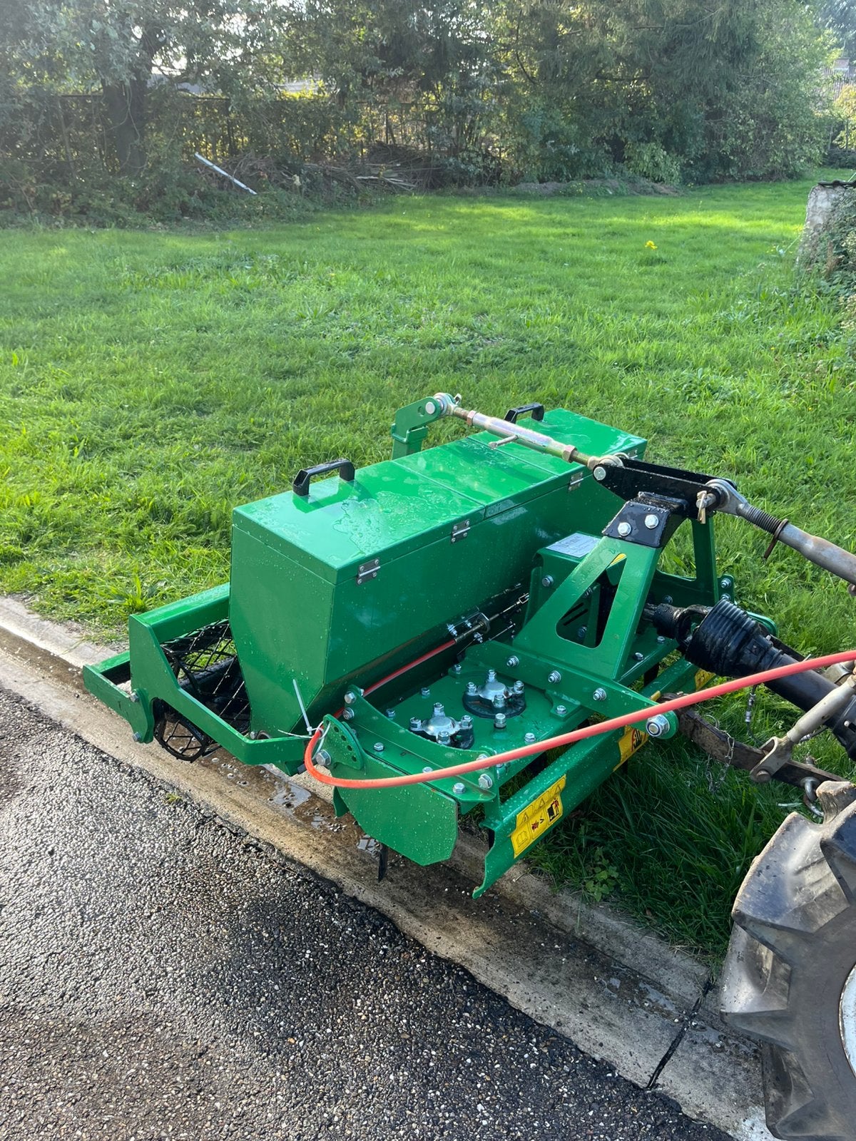 Rotoreg met zaaifunctie voor minitractor (nieuw), Ophalen, Overige, Grondbewerking