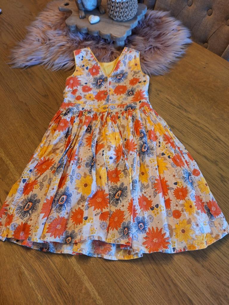 mouwloze zomer jurk, Kinderen en Baby's, Kinderkleding | Maat 116, Smart with style, Meisje, Ophalen of Verzenden, Zo goed als nieuw