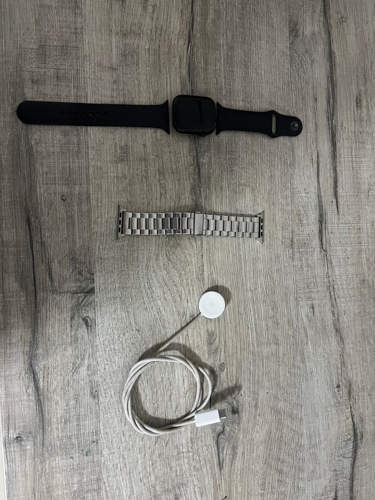Apple Watch série 9, Bijoux, Sacs & Beauté, Étanche, IOS, Enlèvement, Utilisé