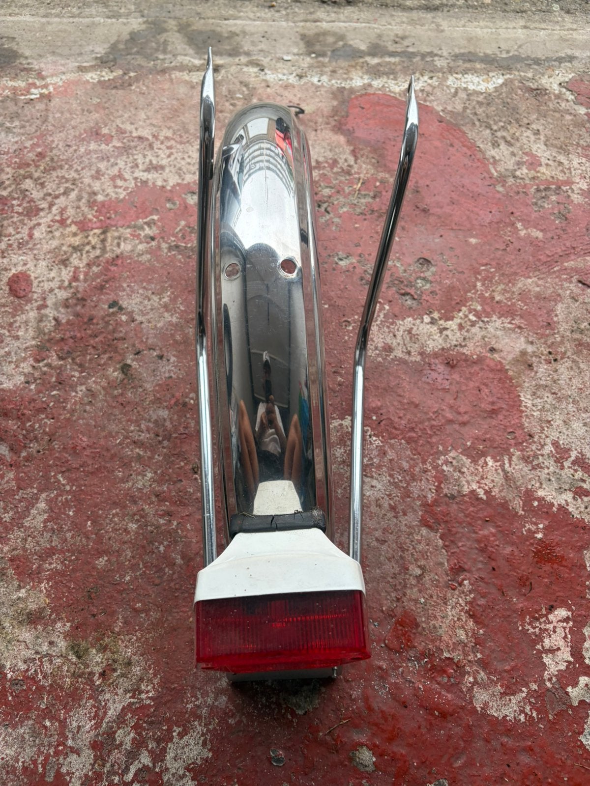 Honda camino Chrome spatbord, Ophalen of Verzenden