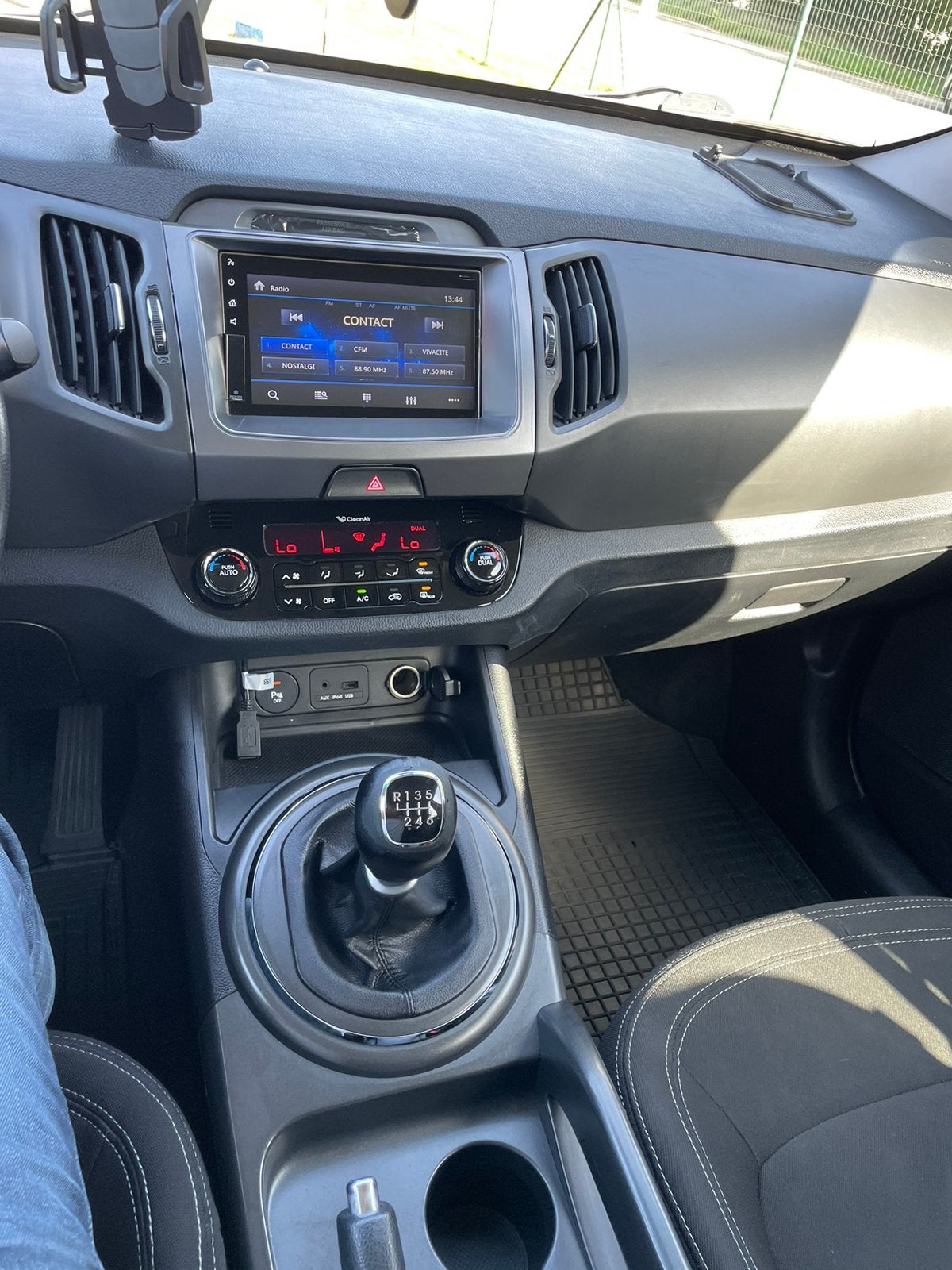 Kia sportage 1.7 diesel 136cv, Autos, Euro 5, 139 g/km, Noir, 5 portes