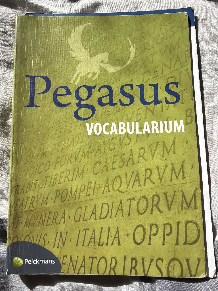 Vocabulaire de Pegasus, Enlèvement ou Envoi, Latin, Comme neuf, Secondaire