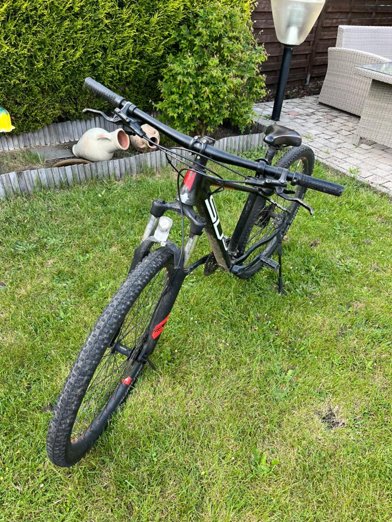 Fiets moutainbike, Fietsen en Brommers, Ophalen, Staal, Schijfrem, Voetsteunen