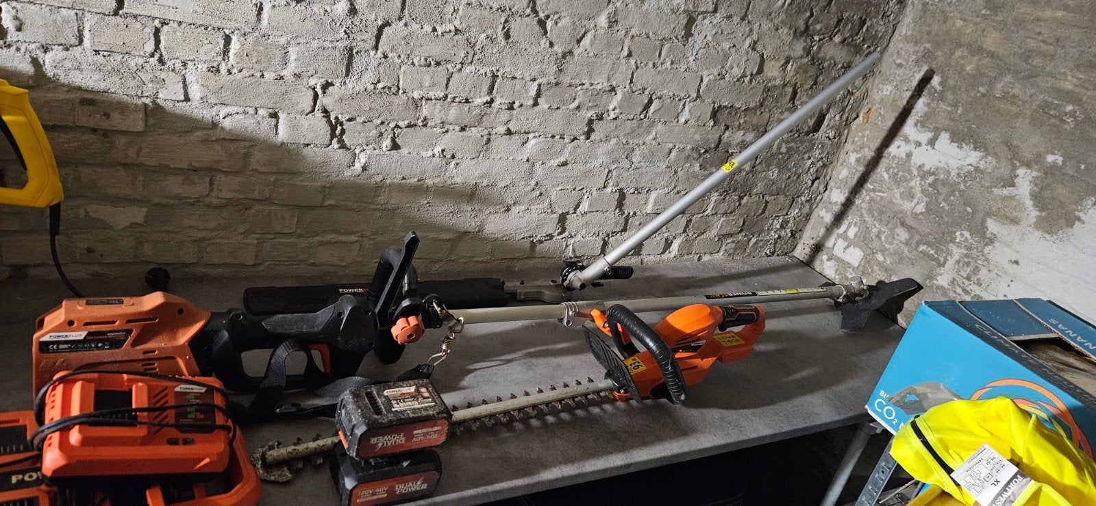 tuin gereedschap, Tuin en Terras, Ophalen, Zo goed als nieuw, Powerplus gardenpro