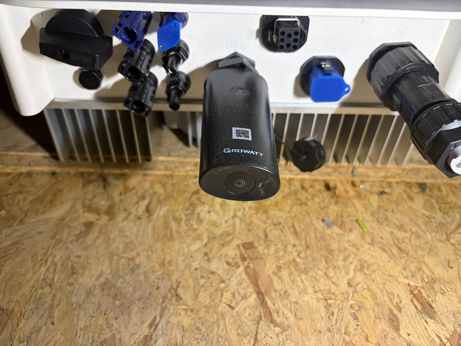 Growatt hybride omvormer  min 2500TL-XH met wifi module, Ophalen, Zo goed als nieuw