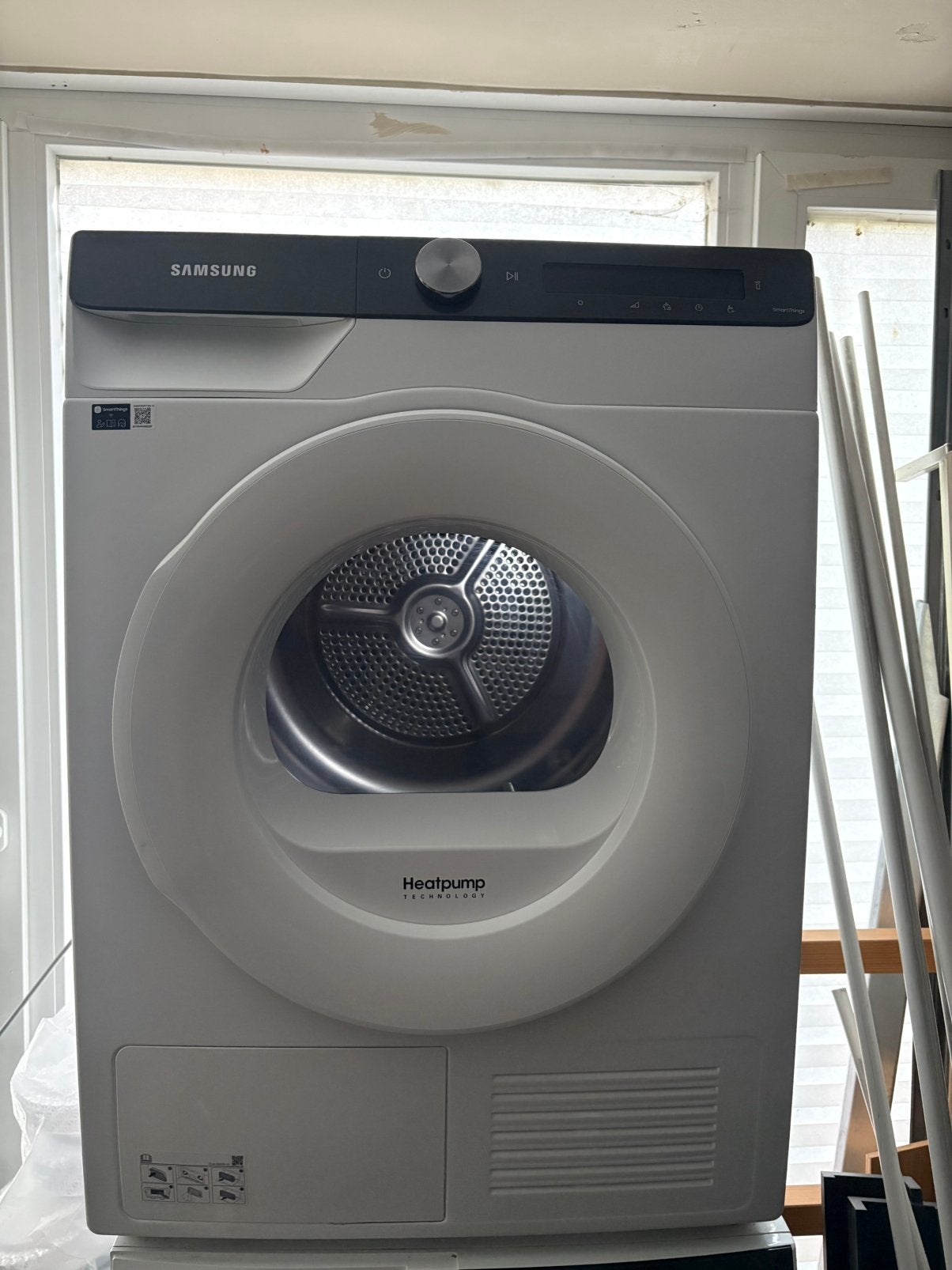 SÈCHE-LINGE SAMSUNG HEAT PUMP, 6 à 8 kg, Classe énergétique A ou plus économe, Enlèvement, Utilisé
