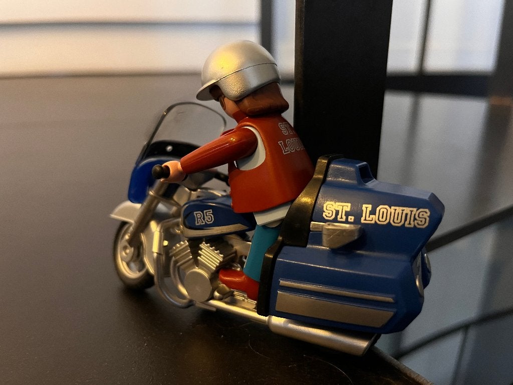 Playmobil 5114 Touring motorfiets, Kinderen en Baby's, Ophalen, Gebruikt