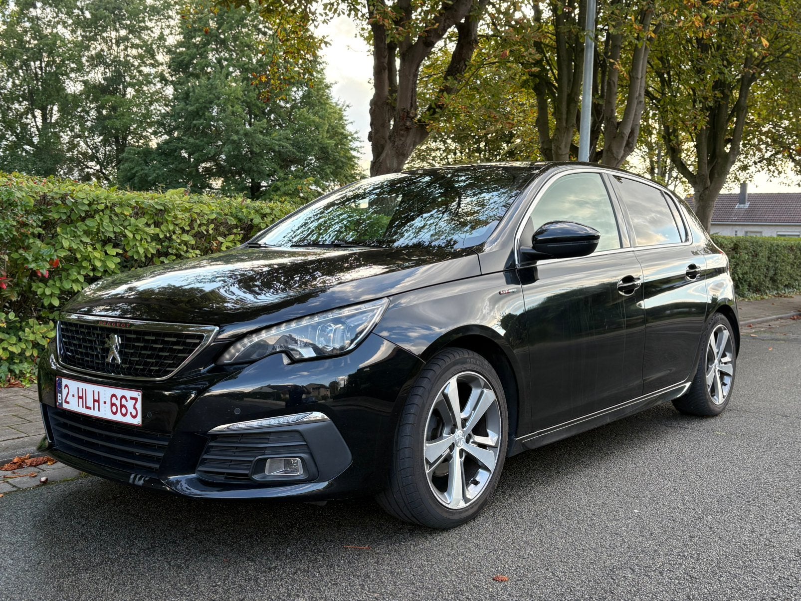 Peugoet 308 GT LINE Full Full optie, Achat, Euro 6, Entreprise, Noir