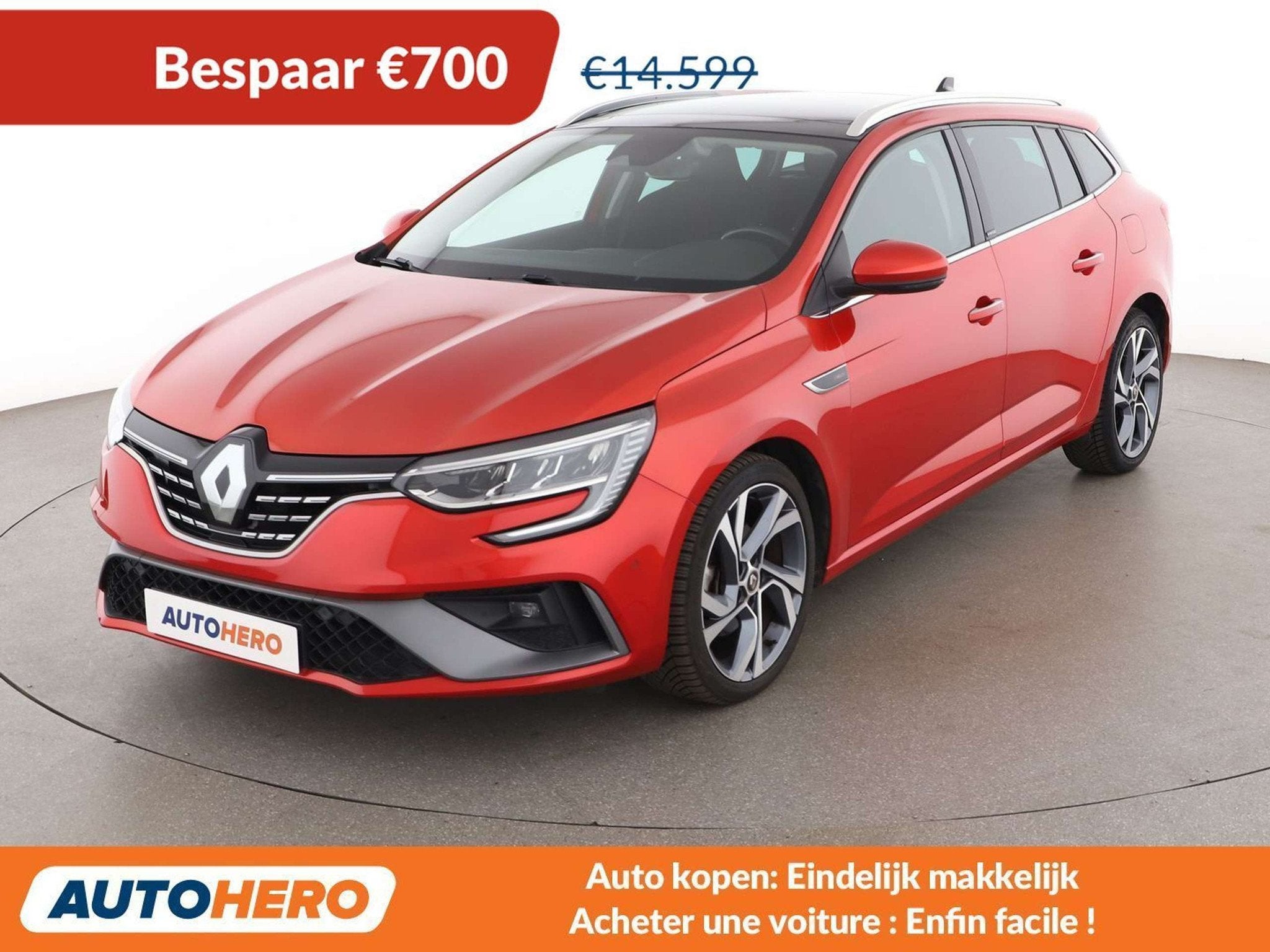 Renault Mégane 1.6 Hybrid E-Tech R.S. Line (bj 2020), Auto's, Stof, Gebruikt, 34 g/km, Elektrisch