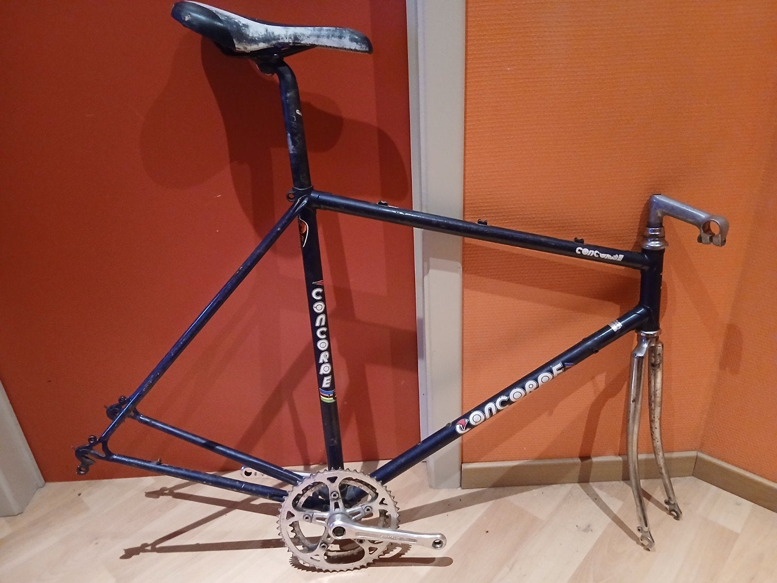 concorde racefiets retro frame, Staal, Heren, Zo goed als nieuw, Ophalen