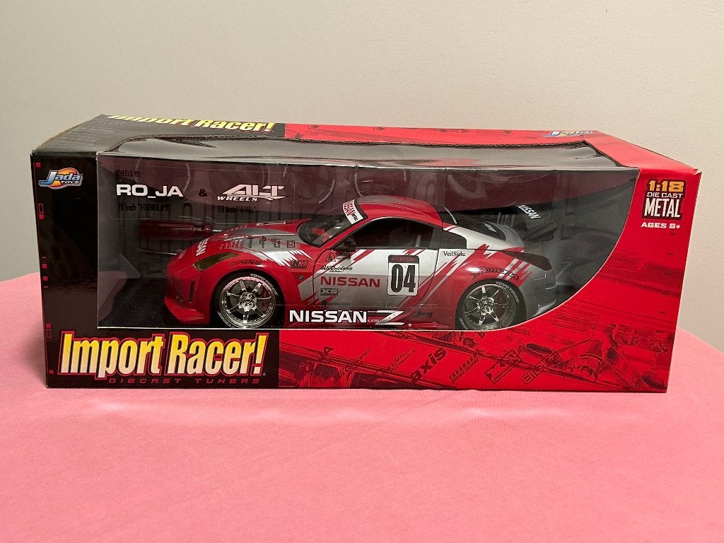 Nissan Fairlady Z - Import Racer -  Schaal 1:18, Ophalen, Nieuw, Auto, Overige merken