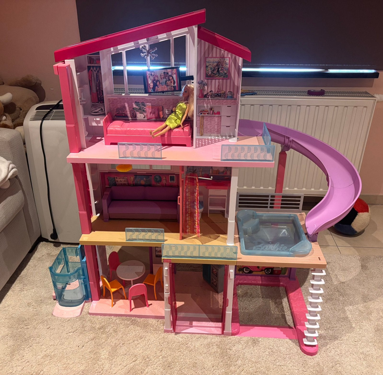Barbie huis extra groot, Kinderen en Baby's, Speelgoed | Poppenhuizen, Ophalen, Gebruikt, Poppenhuis