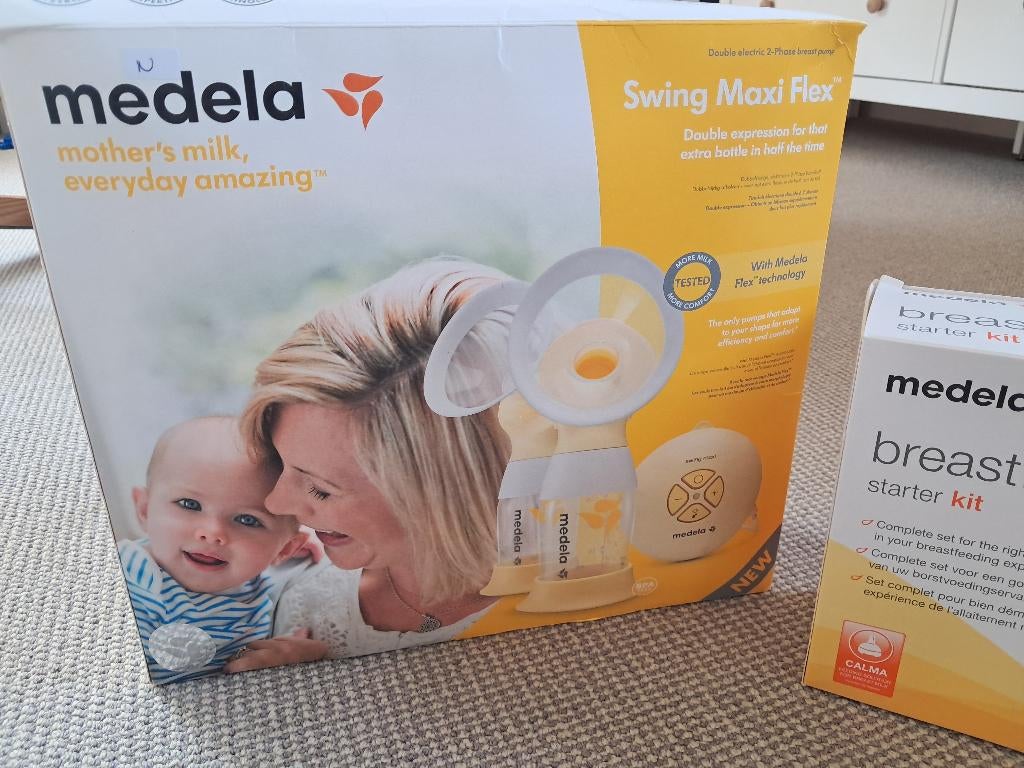 Medela Swing Maxi Flex, Ophalen, Gebruikt, Borstkolf