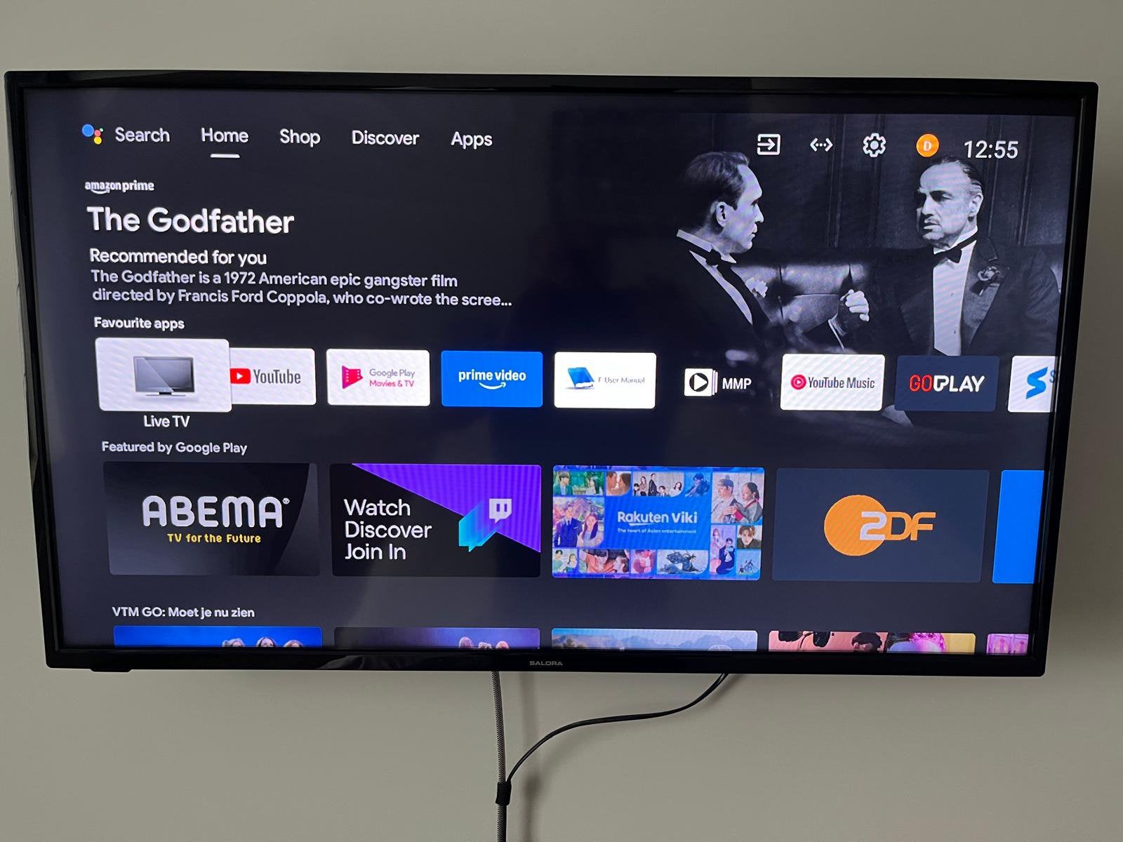 Salora Led tv 43 inch - 4K UHD, TV, Hi-fi & Vidéo, Télévisions, Comme neuf, LED, 100 cm ou plus, 4k (UHD), 50 Hz, Smart TV, Enlèvement