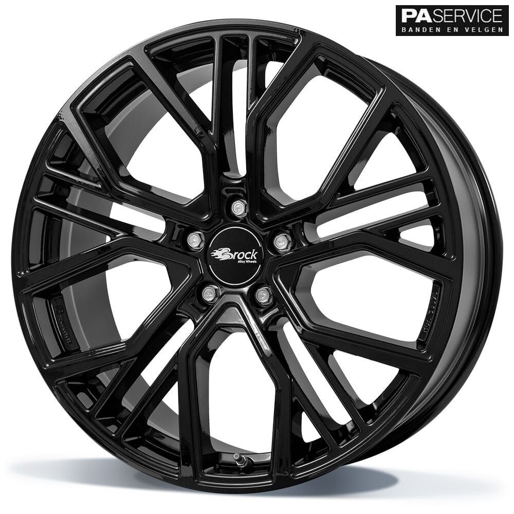 Nieuw 22 inch Gloss Black Brock Breedset voor BMw X5 G05, 18 inch, -, -, Banden en Velgen