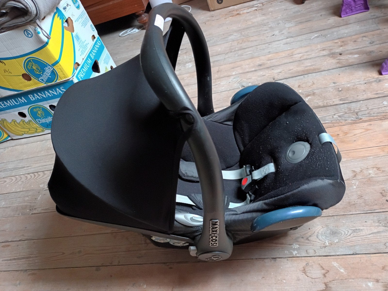 Autostoeltje baby MaxiCosi, Ophalen, Gebruikt, Maxi-Cosi, Autogordel