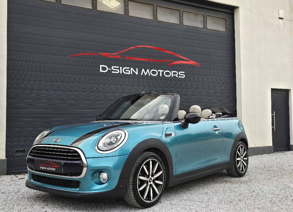 MINI COOPER CABRIO 1.5iA (136ch) 2017 47.828km FULL OPTIONS, Autos, Achat, Entreprise, Entretenue par le concessionnaire, 2 portes