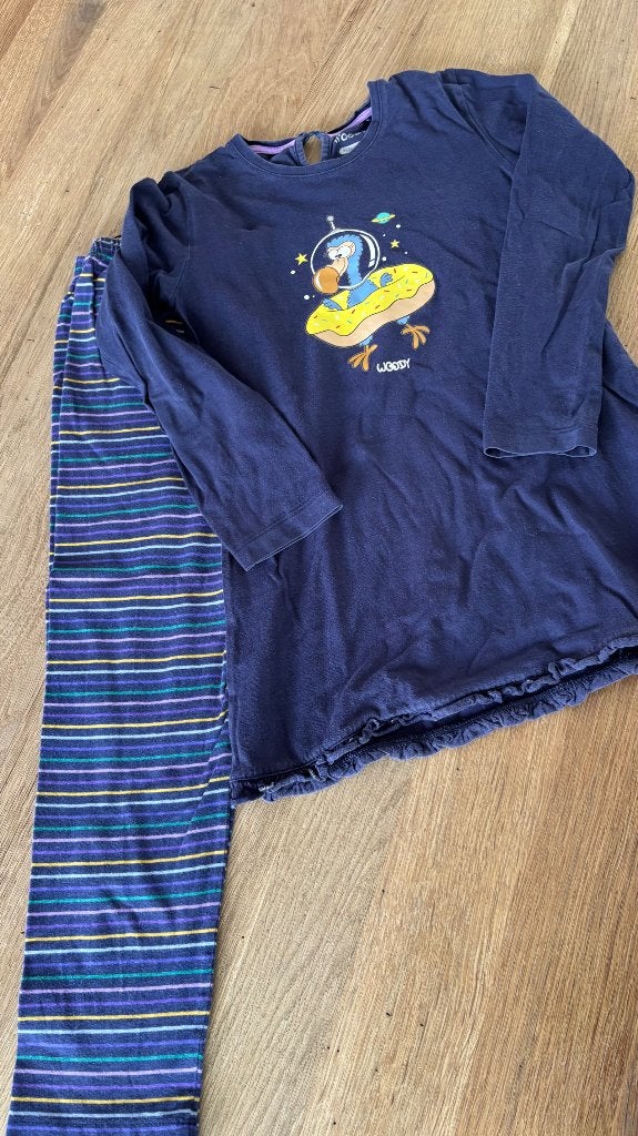 Woody pyjama 8 j, Nacht- of Onderkleding, Meisje, Ophalen of Verzenden, Zo goed als nieuw