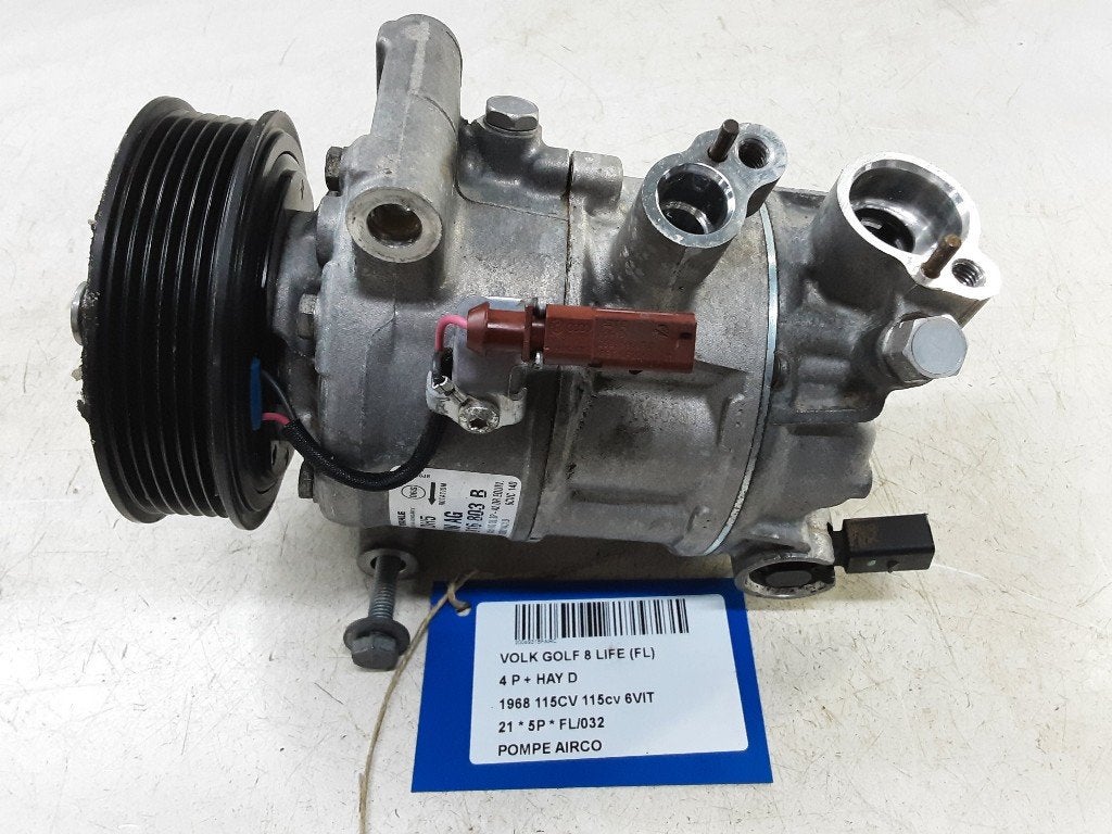 COMPRESSEUR CLIMATISATION Golf VIII (CD1) (3Q0816803B), Volkswagen, Mevr. I. Hauben, Utilisé, Rue de l'Espoir 34 34
4030  GRIVEGNÉE, BE