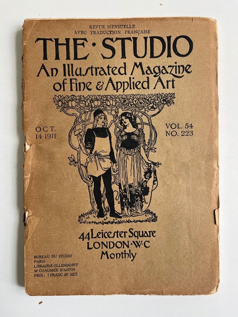 The Studio - art magazine 1911, Ophalen of Verzenden, Gelezen