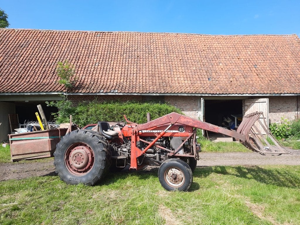 Massey Ferguson 165 met frontlader, Ophalen, Oldtimer, Tot 80 Pk, Massey Ferguson