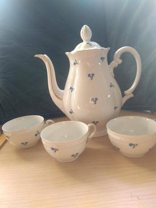 oude koffiekan - servies, Antiquités & Art, Antiquités | Services (vaisselle) pièces, Enlèvement ou Envoi
