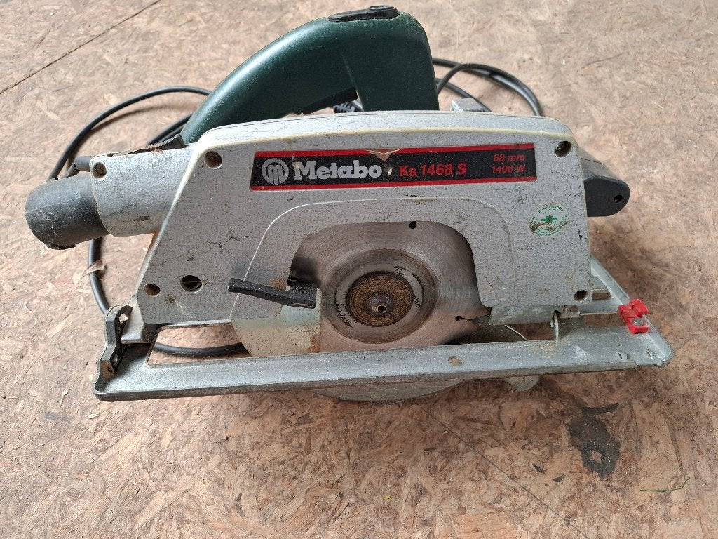 Handcirkelzaag, Bricolage & Construction, Enlèvement, Utilisé, Scie circulaire, Metabo