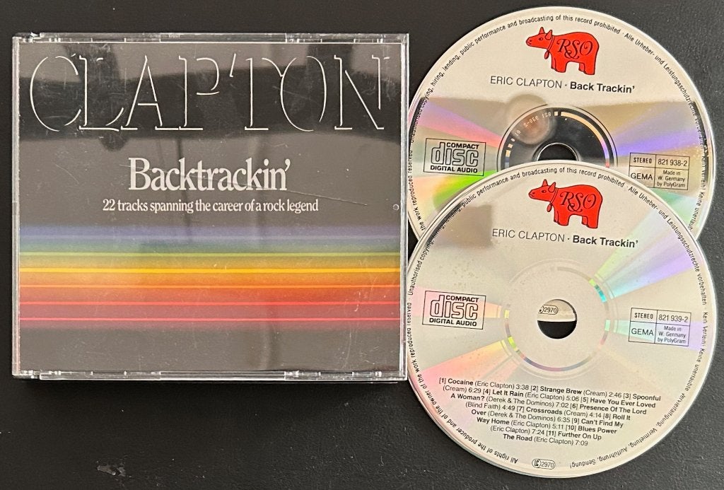 ERIC CLAPTON - Backtrackin' (2 CD), Envoi, Comme neuf, Rock classique