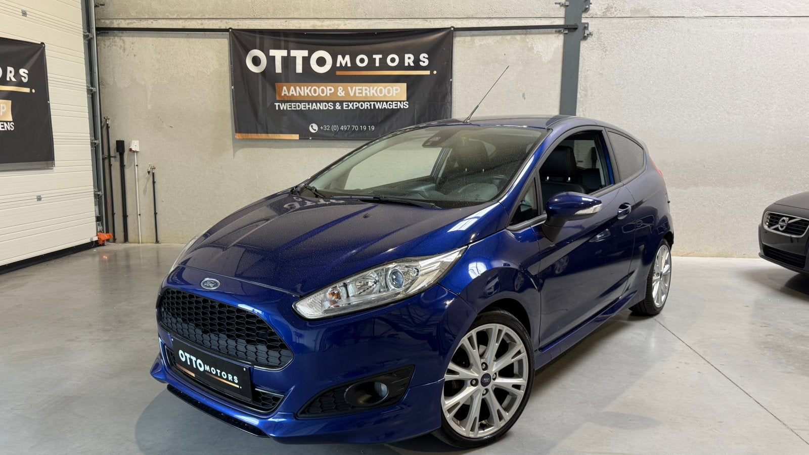 Ford Fiesta | ST- Line | 1.Eigenaar | Full Option | Garantie, Auto's, Zwart, 4 cilinders, Blauw, Leder
