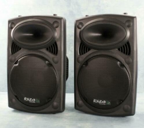 Ibiza SLK12- BT actieve set met bluetooth/usb/sd 12 inch 130, TV, Hi-fi & Vidéo, Neuf, Autres marques, Enlèvement ou Envoi, Autres types